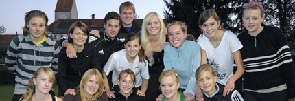 Unser M�dels-Fu�ball-Team 2007 !!!