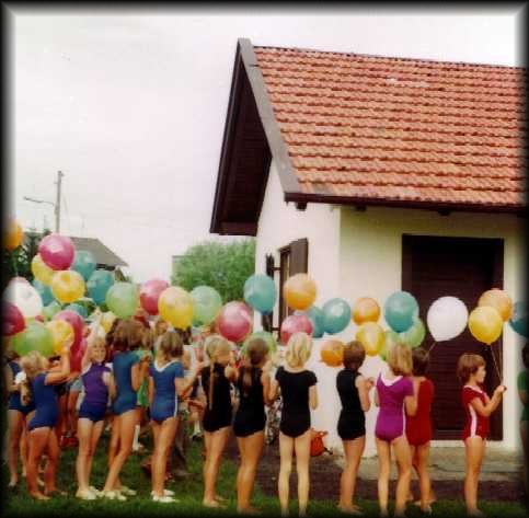 Turnen beim ASV Hegge im Jahre 1975