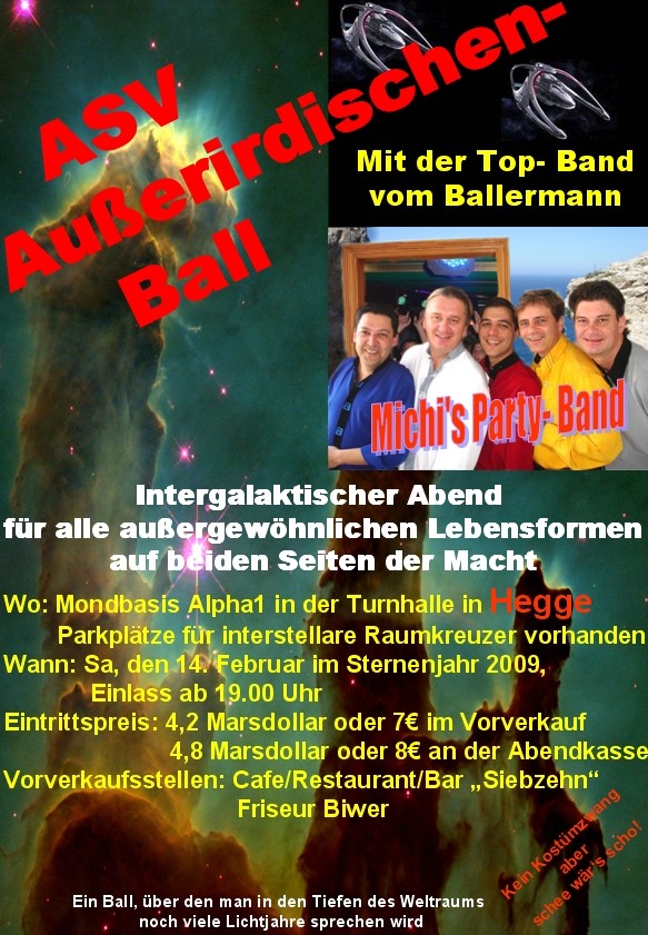 Faschingsball 2009 des ASV Hegge!