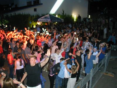 Tolle Bilder vom Gemeindefest 2001 in Hegge!