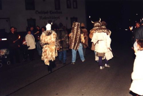 Nikolaus-Umzug in Hegge im Jahre 2000!