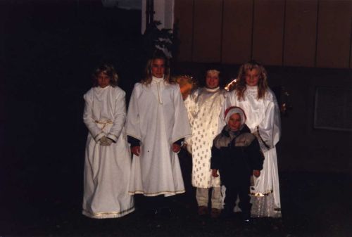 Nikolaus-Umzug in Hegge im Jahre 2000!
