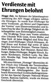 Bericht der Allguer Zeitung vom 22.03.2003.