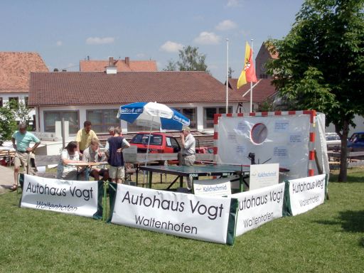 Eine grandiose Idee - dies Tischtennismaschine!